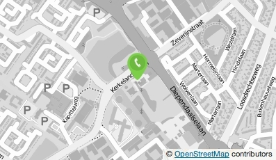 Bekijk kaart van Tandheelkundig Centrum Hilversum Kerkelanden in Hilversum