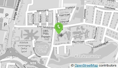 Bekijk kaart van Emergis ambulant centrum Victoria Zorgboulevard in Zierikzee