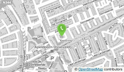 Bekijk kaart van Fris! Kinderdagverblijven BSO De Zonnewende-Keerkring in Apeldoorn
