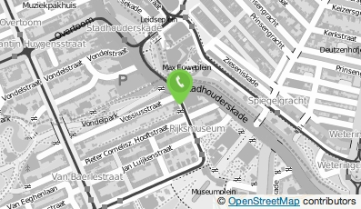 Bekijk kaart van Denham Hobbemastraat 6 in Amsterdam