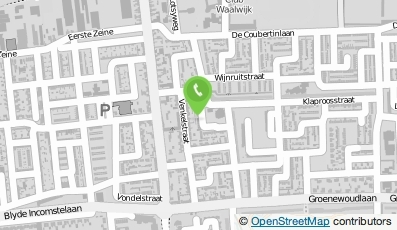 Bekijk kaart van Wendy's dames en heren kapsalon in Waalwijk