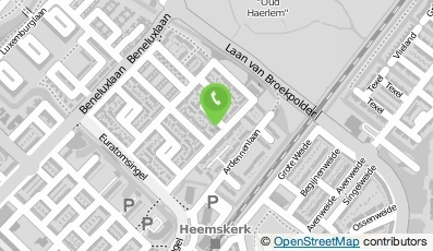 Bekijk kaart van Bouwonderneming Lina B.V.  in Heemskerk