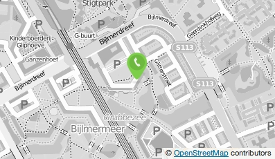 Bekijk kaart van LingerOG Zuidoost in Amsterdam