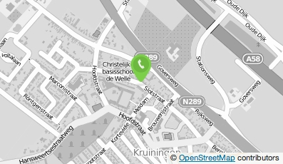 Bekijk kaart van Kruisweg vloeronderhoud in Kruiningen