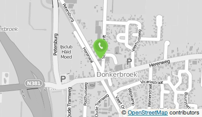 Bekijk kaart van Café Donkerbroek in Donkerbroek