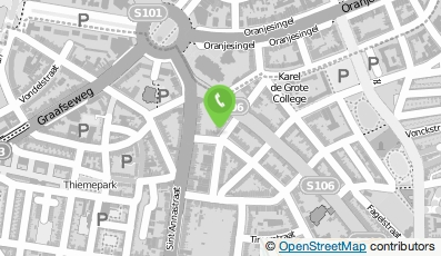 Bekijk kaart van Tandarts Albers in Den Bosch