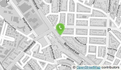 Bekijk kaart van Gebouw 16 Bed & Breakfast in Hengelo (Overijssel)