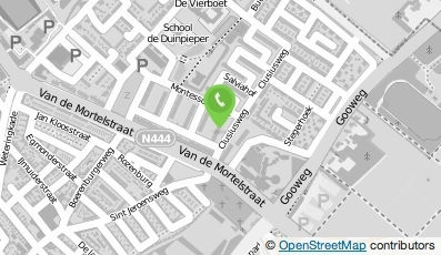 Bekijk kaart van Groepenkast.net in Noordwijk (Zuid-Holland)