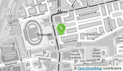 Bekijk kaart van Praktijk Jale Simsek  voor lichaamsgerichte (psycho) therapie in Amsterdam