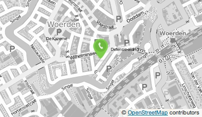 Bekijk kaart van ALLERZORG B.V. in Woerden
