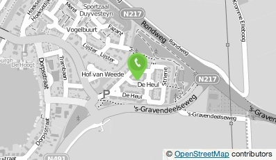 Bekijk kaart van D. Wijbenga /Claassen, Moolenbeek&Partners in Maasdam