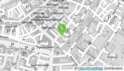 Bekijk kaart van Snubbeken in Dordrecht