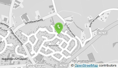 Bekijk kaart van PB Horses B.V.  in Geesteren (Overijssel)