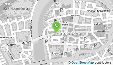 Bekijk kaart van Bij Ons in Hardenberg