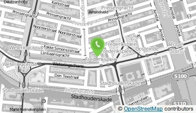 Bekijk kaart van Oliver Kerkdijk  in Amsterdam