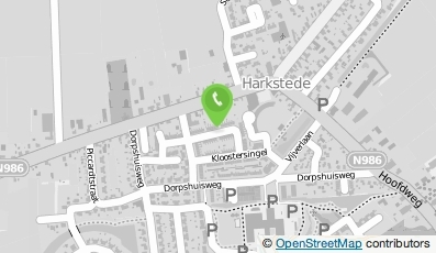 Bekijk kaart van Casign in Harkstede (Groningen)