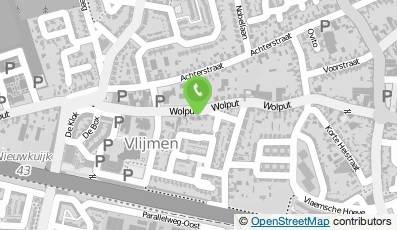 Bekijk kaart van Osswall montage  in Vlijmen