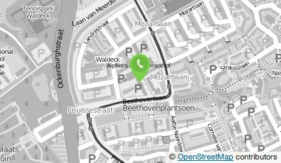 Bekijk kaart van BrainWash Den Haag Waldeck in Den Haag