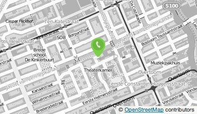 Bekijk kaart van Jewelbox in Amsterdam