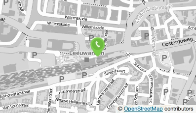 Bekijk kaart van UWV Leeuwarden in Leeuwarden