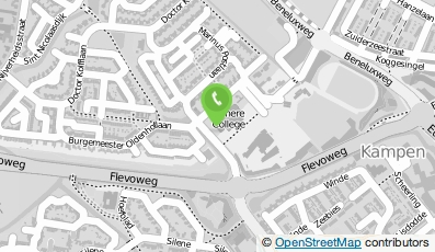 Bekijk kaart van Praktijk voor Kinderfysiotherapie Kampen in Kampen