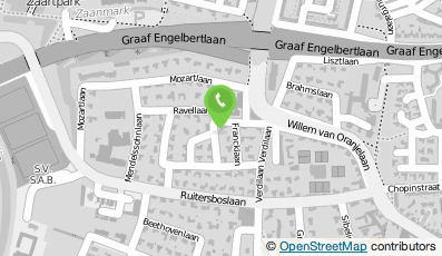 Bekijk kaart van Patrick Vriens Praktijk B.V. in Breda