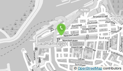 Bekijk kaart van Grand Cafe Levels in Harlingen