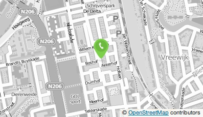 Bekijk kaart van Schoonmaakbedrijf Sira in Leiden