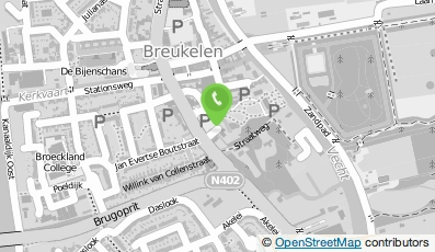 Bekijk kaart van Tridense B.V. in Breukelen