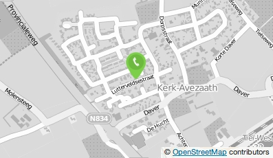 Bekijk kaart van TAMN/tennis academy midden nederland in Kerk Avezaath