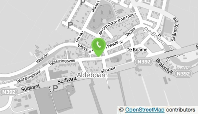 Bekijk kaart van Koekjebakker.nl in Aldeboarn
