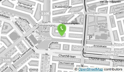 Bekijk kaart van Dental Solutions by Swing in Amsterdam