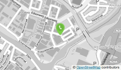 Bekijk kaart van O&M Liquors B.V.  in Alkmaar