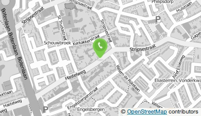 Bekijk kaart van Haarhoek 24 in Eindhoven