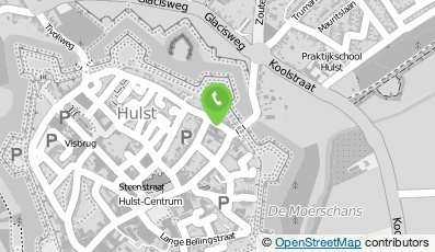 Bekijk kaart van Schuttershof Offices B.V. in Hulst