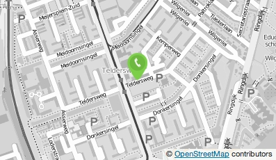 Bekijk kaart van Cafetaria Teldersweg in Rotterdam