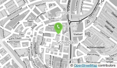 Bekijk kaart van Cafe de Boemerang in Schiedam