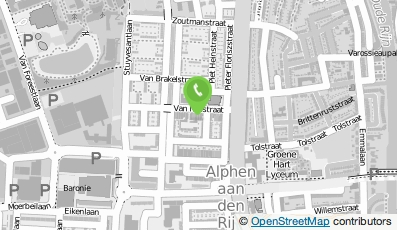 Bekijk kaart van DartshopAlphen.nl in Alphen aan den Rijn