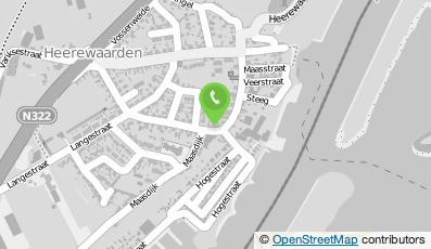 Bekijk kaart van Café De Heere van Waerden in Heerewaarden