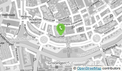 Bekijk kaart van Gemeentekantoor Coehoornsingel 71 in Groningen