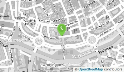 Bekijk kaart van Gemeentekantoor Coehoornsingel 51 in Groningen