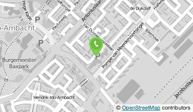 Bekijk kaart van Yes ! Gerard Alewijnsstraat in Hendrik-Ido-Ambacht