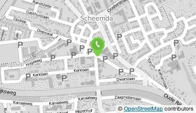 Bekijk kaart van Orthocenter Appingedam in Appingedam