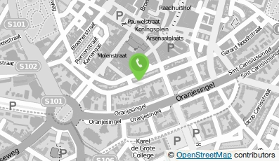 Bekijk kaart van Bistro Bar Ivory in Nijmegen
