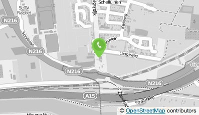 Bekijk kaart van Thuys eten & drinken in Schelluinen