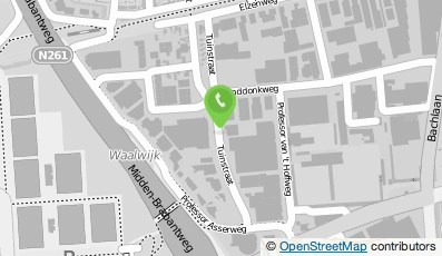 Bekijk kaart van Van Mossel Ford Waalwijk in Waalwijk