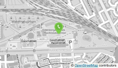 Bekijk kaart van Conscious Hotel Westerpark B.V. in Amsterdam