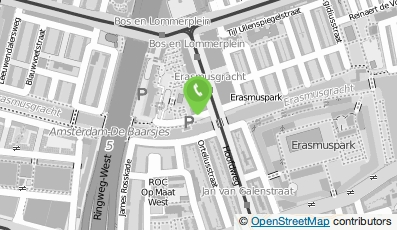 Bekijk kaart van Paviljoen Fossa in Amsterdam