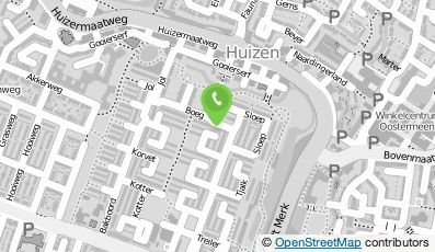 Bekijk kaart van Projectstoffering M. Vijfschaft in Huizen