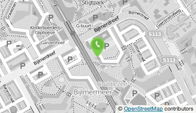 Bekijk kaart van Ambulante Zorg Reiph B.V. in Amsterdam